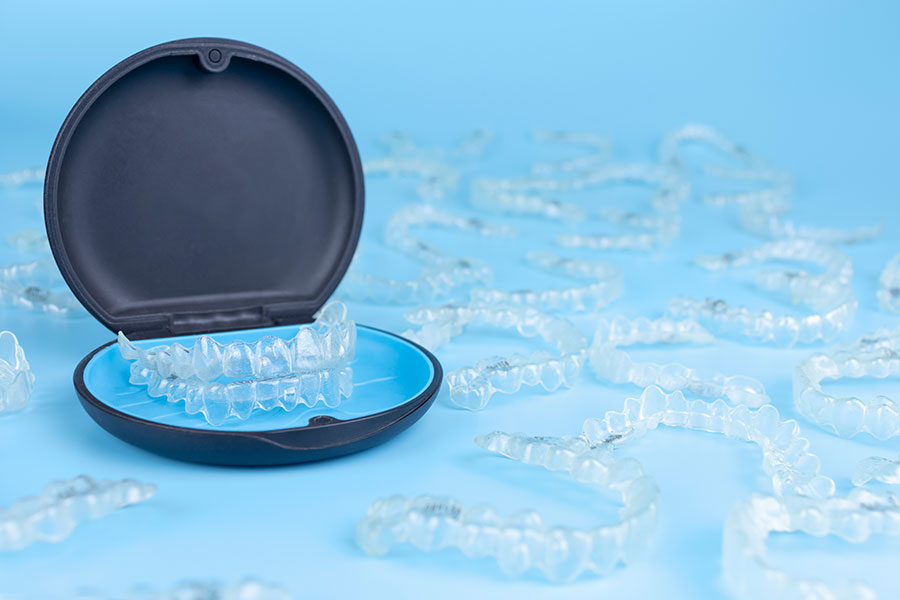 Teeth straightening option