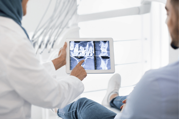 Teeth straightening surgery